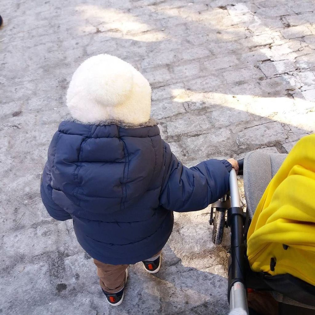 arita's tweet photo. Don Tristrás ya sólo quiere ir caminando #muñecoexplorador #pablito💙 #elcarroparamami #weekendplans #familytime #latergram #bugaboobee https://t.co/Vn79MnuBIi https://t.co/iYIBIyhir2