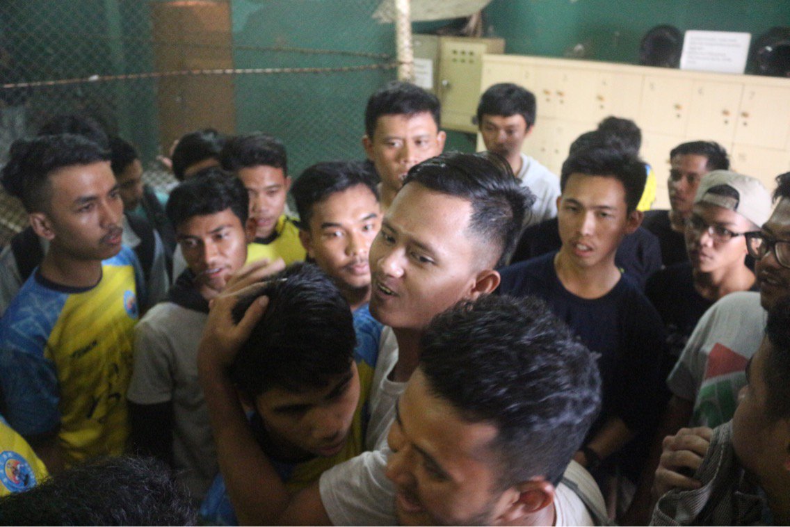 IKPB_Bdg's tweet photo. Alhamdullilah Satam Fc berhasil Menjuarai Turnamen Futsal NusantaraCup2017
#ikpbbandung
#vamossatam
#bravoikpb
#tolaktambang https://t.co/1SVcMCtFSL