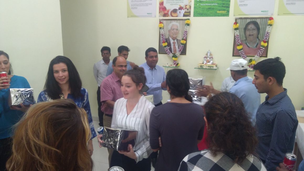 Today, we hosted students from @DePaulMBA #Chicago #USA  #business school at our new #Pasta plant. The students also took part in an interactive session with the #management !