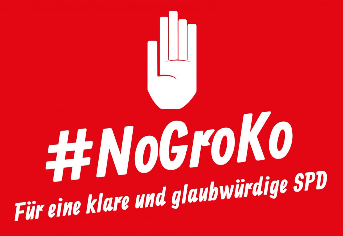 #NoGroKo - Für eine klare und glaubwürdige SPD 

jusos-cux.de/nogroko-fuer-e…