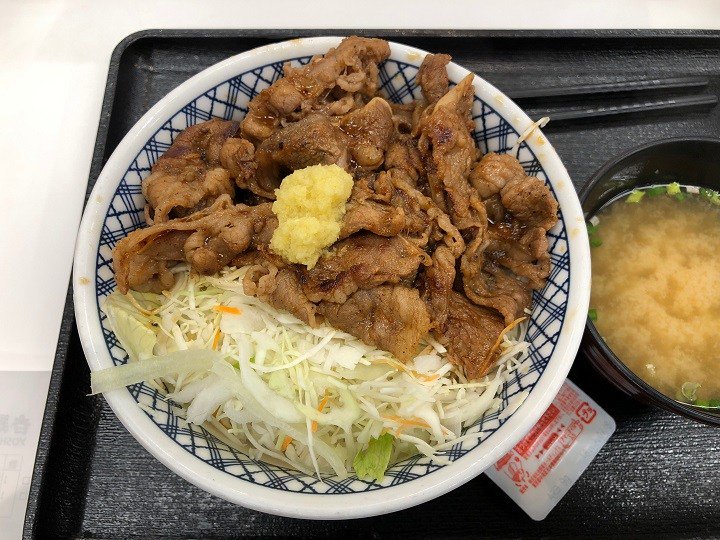 牛カルビ生姜焼き丼 Hashtag On Twitter
