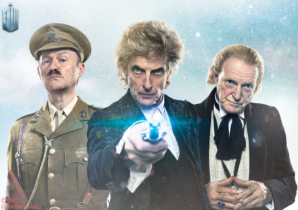 bbcdoctorwho's tweet image. Get your desktop/phone in the Christmassy spirit with these Twice Upon A Time wallpapers! » bbc.in/2Au6pv2
#DoctorWho