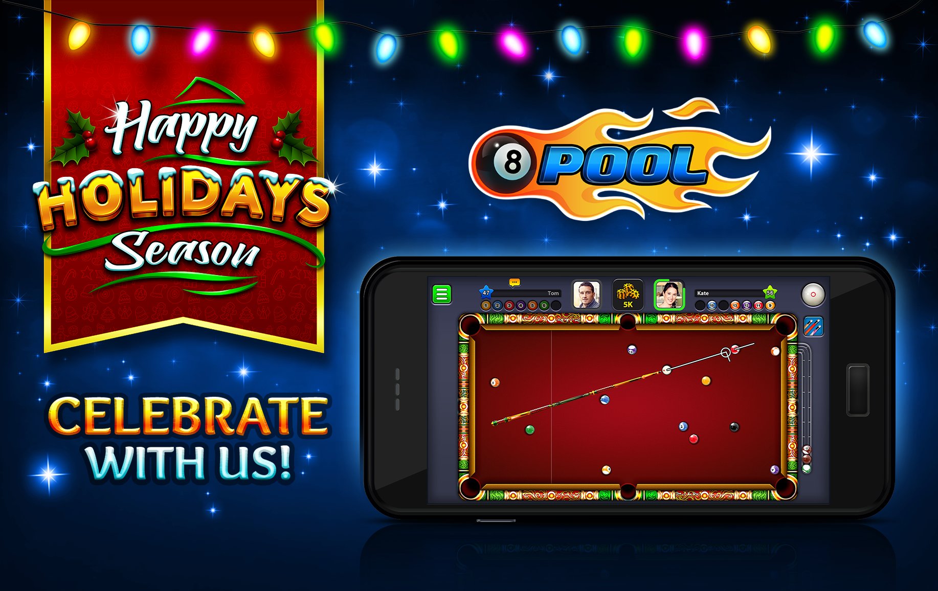 8 Ball Pool on X: Celebrate Sunday with this #free #8ballpool