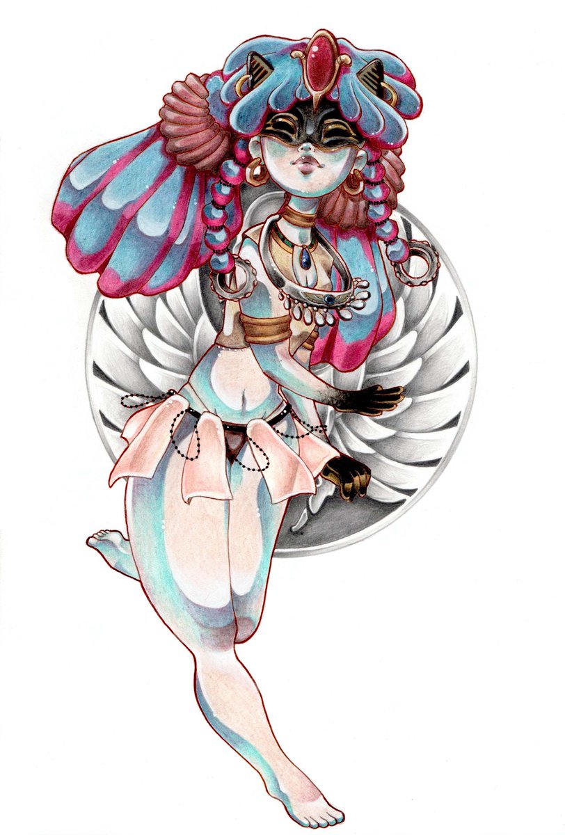 Etara_'s tweet photo. "bastet" https://t.co/i0URM90y6L