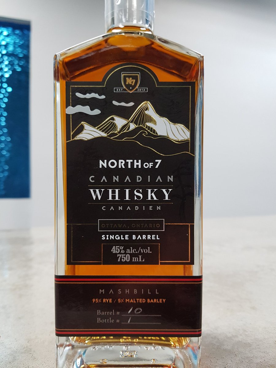 My bud @knifenerd  is briefly in town, wants to know if there's anything Ontario-y in terms of spirits he should take back. Hmmmmmm ... first thought is the newly-released rye from <a href="/N7Distillery/">N7 Distillery</a>, which requires a drive out there, but it's worth it.