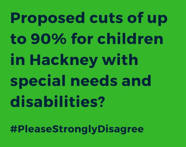 <a href="/inclusivenotes/">Inclusivenotes</a> <a href="/hmdtmusic/">HMDT Music</a> <a href="/Radical__Beauty/">RadicalBeautyProject</a>. Plse RT/follow &amp; urge parents to #stronglydisagree with proposed cuts to #SEND funding in #Hackney More info here:  HackneySpecialEducationCrisis.co.uk