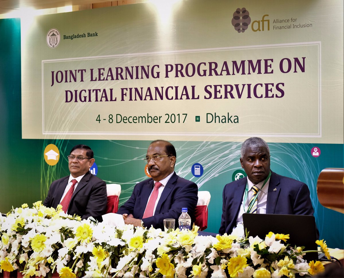NewsAFI's tweet photo. More photos from the AFI-#BangladeshBank Joint Learning Programme on digital financial services that took place in Dhaka today! https://t.co/oWx4CJzyOb