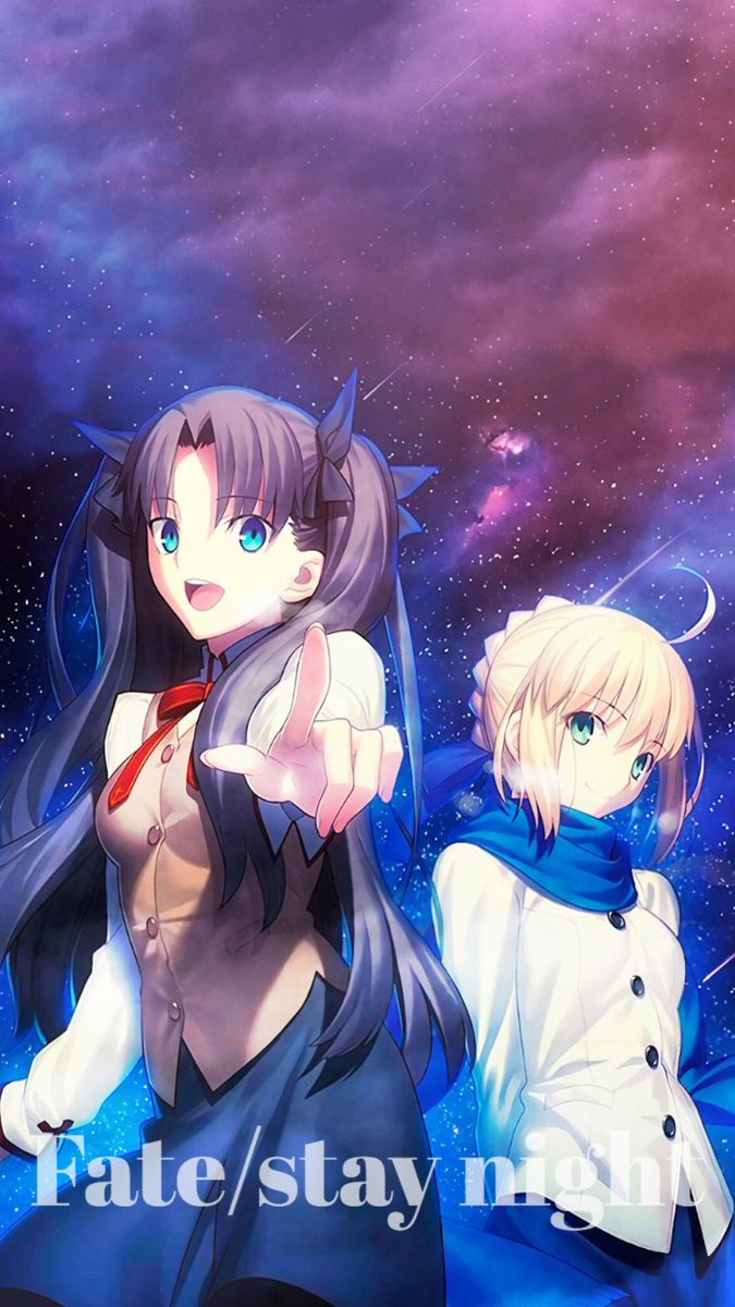 輝桜 かぐさ 燁桜の壁紙画像加工 第153弾 Fate Fate Stay Nightの壁紙です きらめく涙は星に Fate Fgo Fatego 夜桜の壁紙倉庫