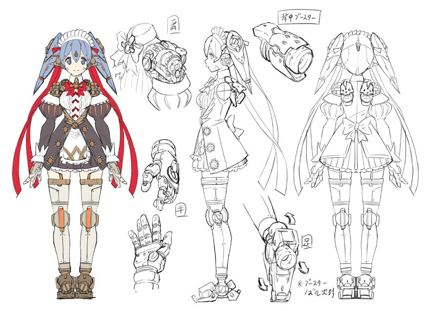 ゼノブレイド総合 今回の記事では メインキャラクターのデザインで工夫したところを 貴重な三面図とともに紹介してもらってますも 要チェックですも T Co 6ldydwqup2 T Co Ftupapoqze Twitter