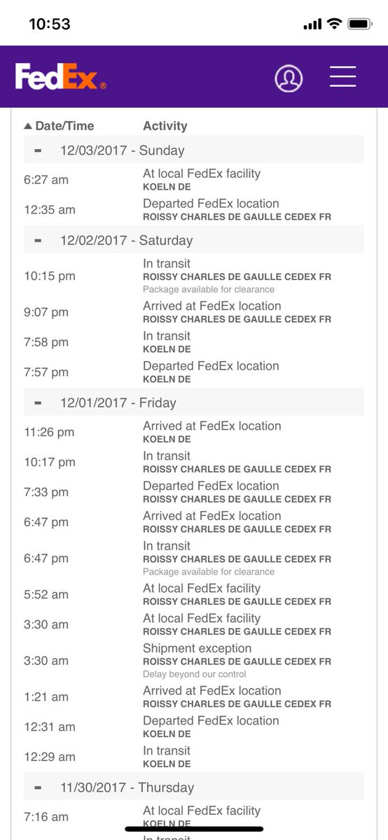 tdohh's tweet photo. @FedExHelpEU Why is my package commuting between France and Germany?
number: 416433079897 https://t.co/8uA5L5q2wb