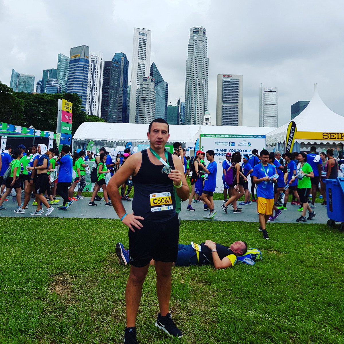 AngelArnaudov's tweet photo. Thank you @Upwork for giving me the chance to work and run marathons around the globe at same time. #upworkphoto https://t.co/aDvDqnJuun