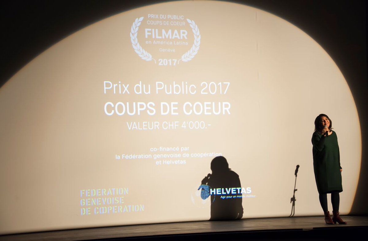 Domingo 3 de diciembre, #FILMAR2017. Ceremonia de clausura y entrega de premios. Gracias amigos por gran edición! #ÓperaPrima <a href="/malajuntafilm/">Película Mala Junta</a> #CoupeDeCoeur #JericóElInfinitoVueloDeLosDías