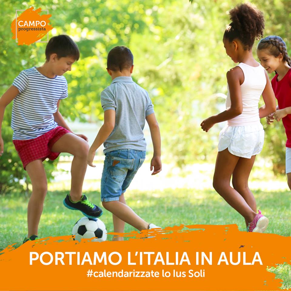Lo #IusSoli è una legge per persone nate in Italia, che crescono, studiano e sognano insieme a noi. Chiediamo a gran voce di #calendarizzare lo Ius Soli nell’agenda di martedì 5 dicembre e approvarlo entro la fine di questa legislatura.