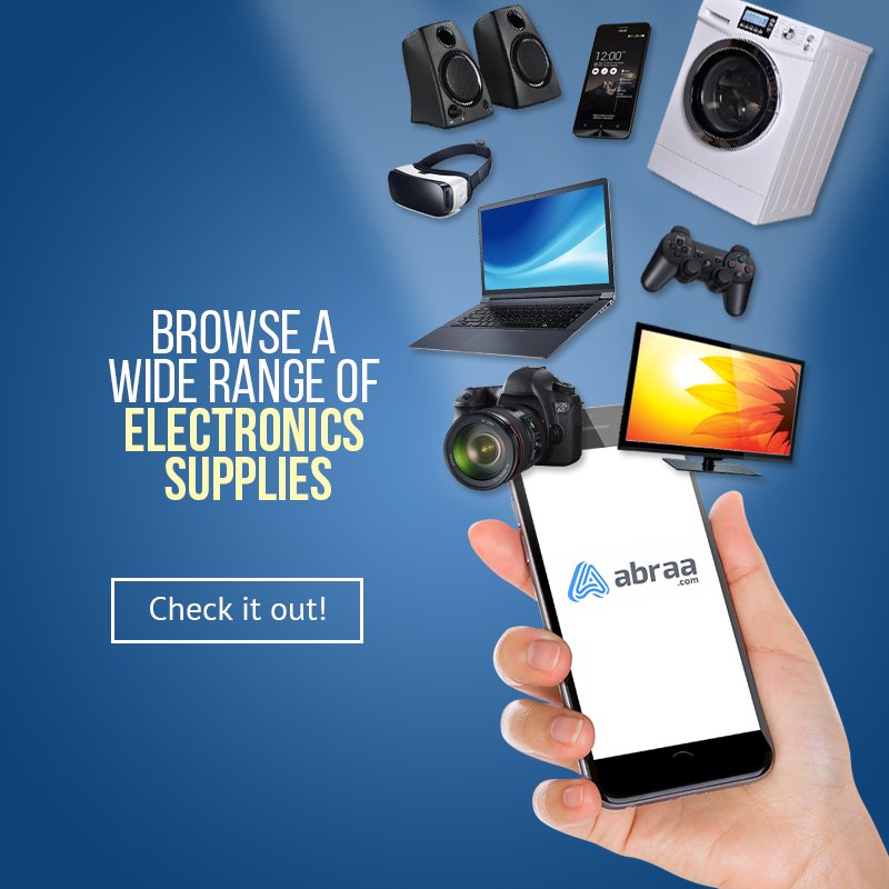 abraaglobal's tweet photo. Join Abraa to #Buy or #Sell the Wide Range of Electronics Supplies
Click here for more Details: https://t.co/hUZIKnvqOV
#B2b #Wholesale #Buyers #Sellers https://t.co/dAW5m9X7KZ