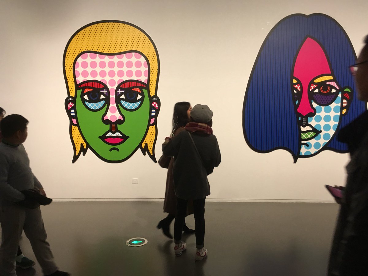 DavidCrow50's tweet photo. Chelsea graphics students on show in Shanghai alongside great work from US, Japan, Germany... https://t.co/aO42fZnbMi