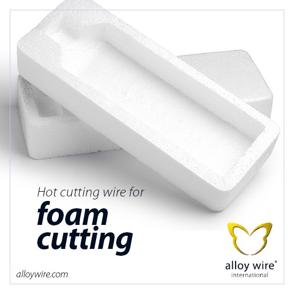 AlloyWire's tweet photo. We manufacture Hot #CuttingWire for foam cutting. Interested? CLICK HERE https://t.co/CwmdUS9hxB https://t.co/94qi9kpIi1
