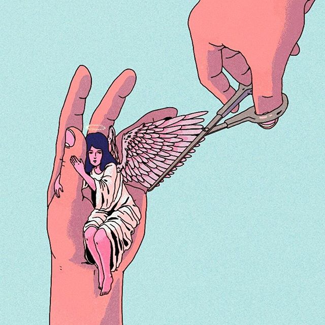 TheArtidote's tweet photo. Give people time. Give people space. Don’t beg anyone to stay. Let them roam. What’s meant for you will always be yours. —Reyna Biddy

artwork by Christian Russo https://t.co/PEhC60W4Oa
