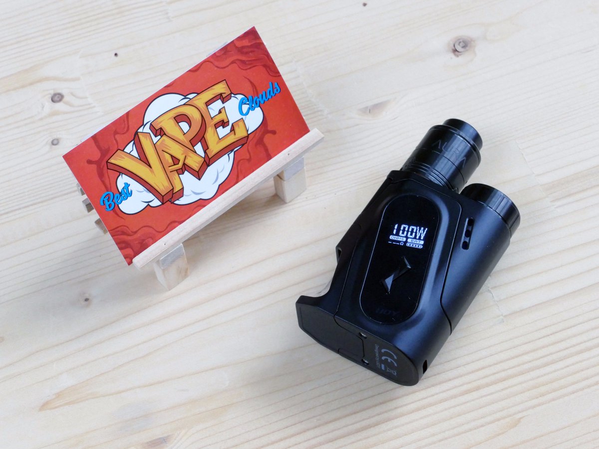 onlyVaping's tweet image. В НАЛИЧИИ ТОПОВАЯ СБОРКА: 
-Ijoy CAPO Squonk Box 
-Digiflavor Aura RDA 
_______ 
в комплекте:
 *АКБ 20700 3000махов
 *адаптер для АКБ18650
 *запасной флакончик 
_______ 
основной флакончик объёмом 9мл
_______
#IjoyCAPO #AuraRDA #SquonkBox  #Vape #VapeKirov