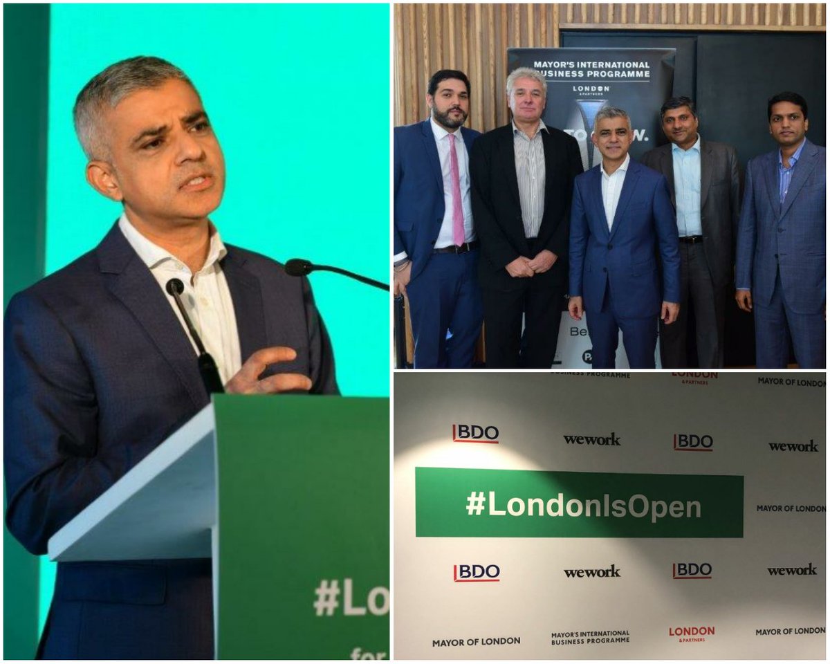 BDOIND's tweet photo. Powerful address by @MayorofLondon on lifting barriers and promoting business, reinstating #LondonIsOpen. BDO are delighted to be strategic advisors for the #MIBP in India and the UK @SadiqKhan @RajeshAgrawalUK @KimHayw @arbinderchatwal @saumilsshah @SMMDARLEY @GotoGrow_London https://t.co/TcJ34RgDPr