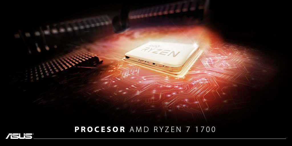 ASUS_PL's tweet photo. Procesor AMD Ryzen 7 1700 sprawi, że #GL702 wniesie zupełnie nową jakość do gamingu. Dowiedz się na https://t.co/PiMGcw2AbY! https://t.co/dSn5iGoCav