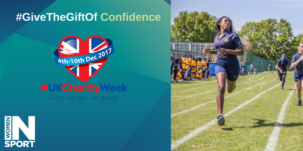 Womeninsport_uk's tweet photo. #GiveTheGiftOf Confidence. Donate now to help women and girls grow in confidence through sport. https://t.co/MUgtLhxI9r #UKCharityWeek https://t.co/ACXeP6uWhg