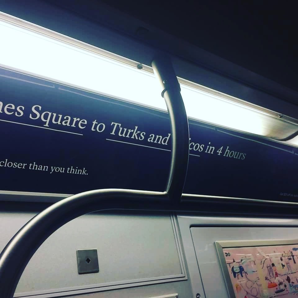 TCITakeOver2018's tweet photo. Time Square to Turks and Caicos Islands. Yup! Away is much closer than you think. Early Bird SPECIAL going on NOW! Save Save Save BIG. Tickets sold online https://t.co/E5f4BcNAyK #3daysretreat #comefeelthewarmbreeze #enjoytheislandswithdilocals https://t.co/6XjhiksdVl