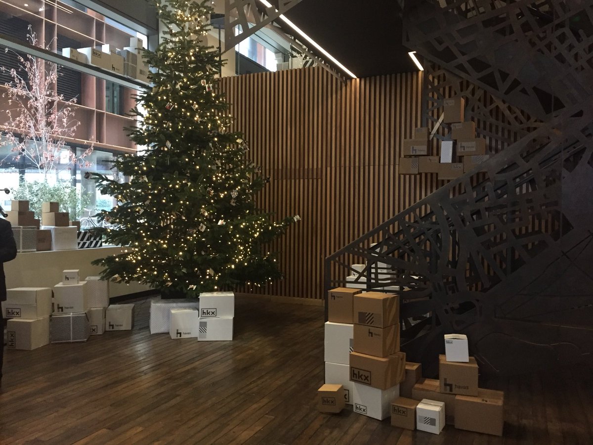 #Christmas has arrived at #HKX