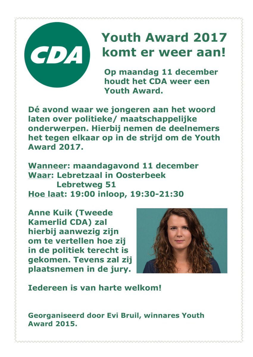 Nog 1 week, dan is het zover!