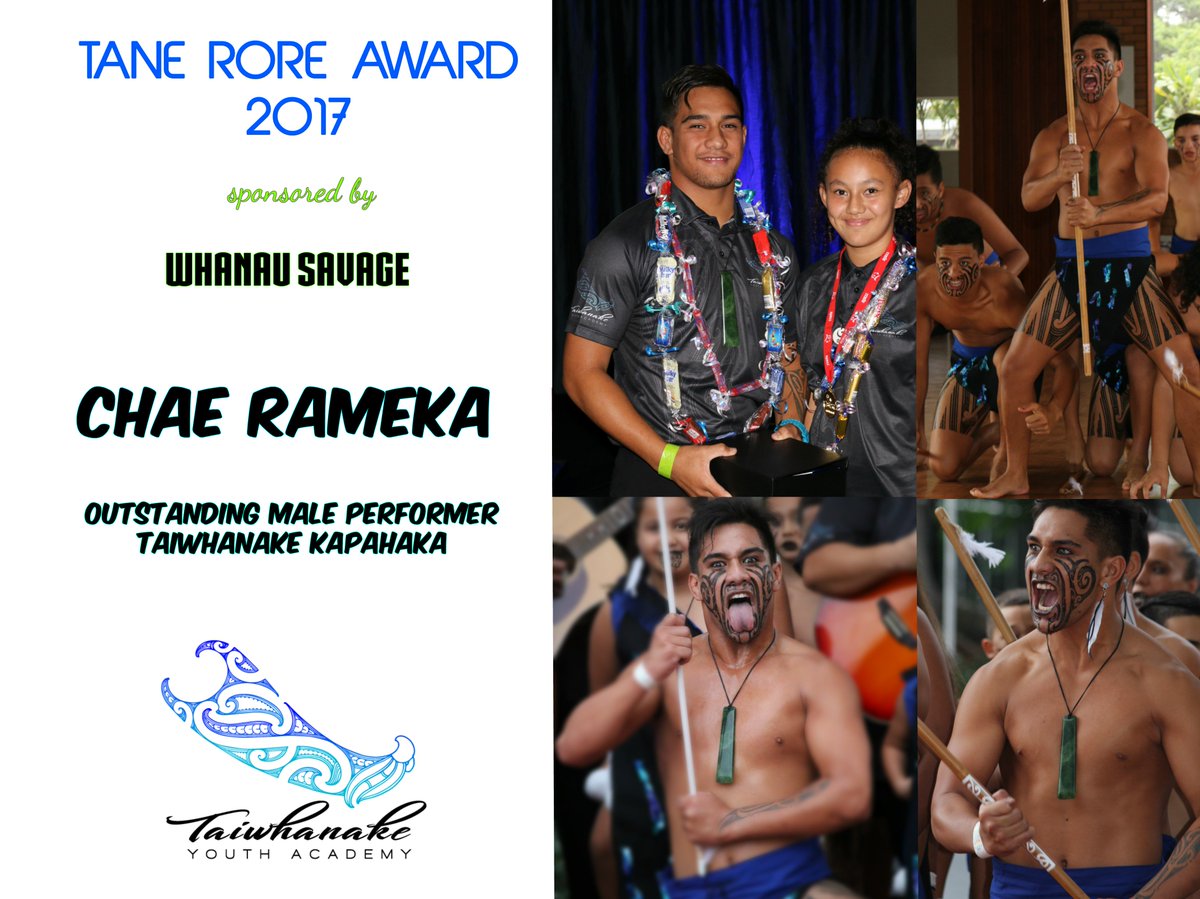 Tai4nake's tweet photo. Most Outstanding Male Performer 2017 at the @Tai4nake Awards Evening! Ka mau kē te wehi! #hakatime #haka #kapahaka https://t.co/9z8BCVNe9L