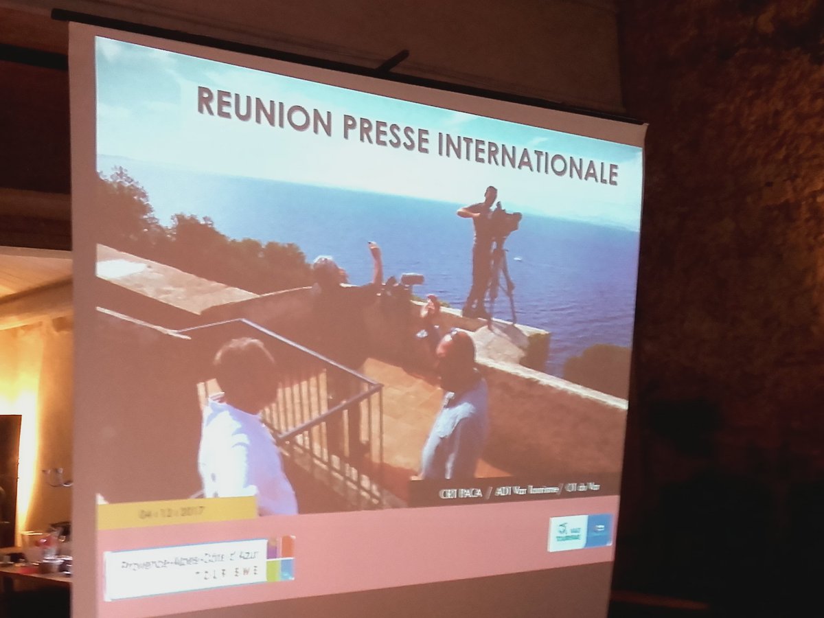 bormestourisme's tweet photo. [Reunion #visitvar #CRTPACA] stimuler la visibilité de la destination par les médias - quelle stratégie? https://t.co/ugDDS9ypMJ
