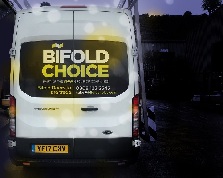 #MondayMotivation The first of the BiFold Transits fuelled up, screen wash max'd up and radio locked on to <a href="/BBCRadio2/">BBC Radio 2</a> and soon to be fully loaded with #PrimoFold aluminium door systems. Drive safely boys!