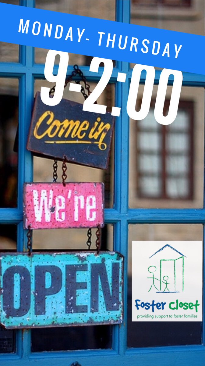 FosterCloset's tweet image. 