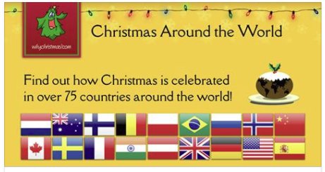 SantaScanOMatic's tweet image. Learn how Christmas is celebrated around the world!  whychristmas.com/cultures/ 🎄🌎#kids #Christmas #fun