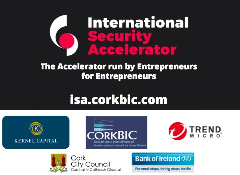 AxisBic's tweet image. #MondayMotivation 1 week left to be part of the International #SecurityAccelerator World Class Mentors Disruptive Technology #AI #fintech #regtech #Security #Security isa.corkbic.com