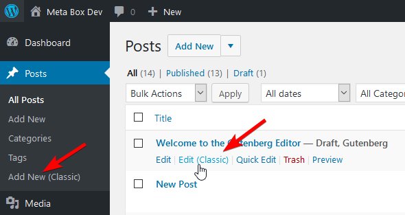 wpmetabox's tweet photo. How to Disable Gutenberg and Use the WordPress Classic Editor https://t.co/24N7APrplf https://t.co/hdN06W5CTx