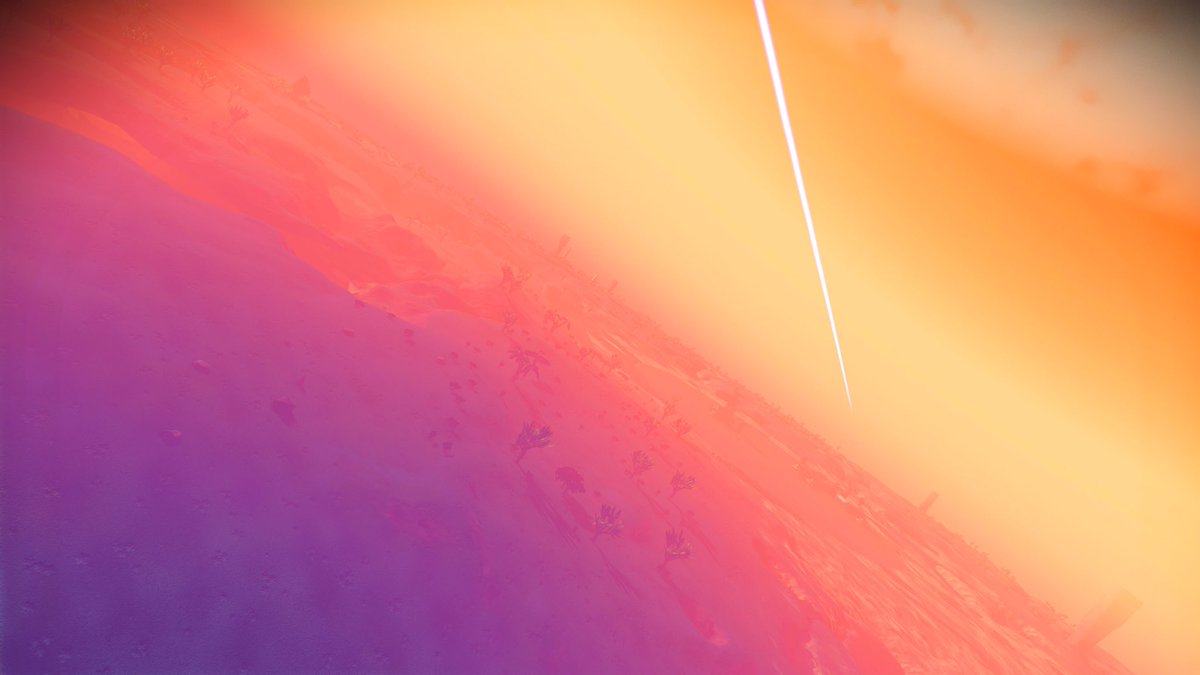 Arle1a's tweet photo. Today I drove fast my space ship while listening to music all around the star systems! ✨
#NoMansSky #NMSPix #Space #games #colors https://t.co/onnYGrTYjJ
