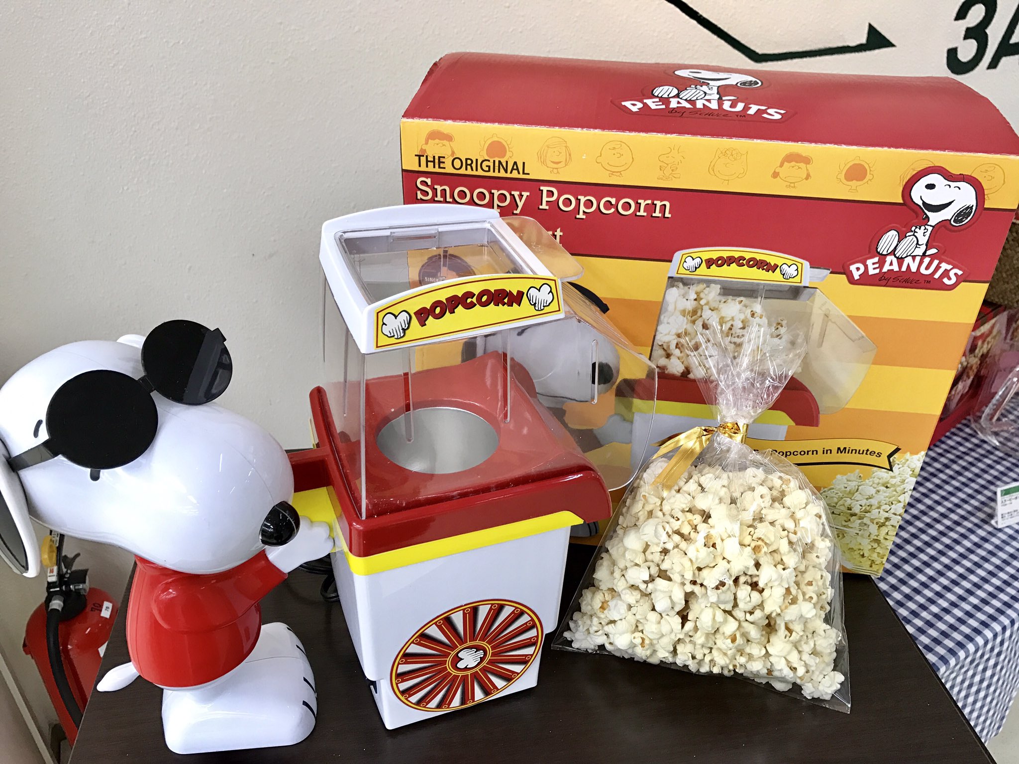 品】ポップコーンメーカー スヌーピー