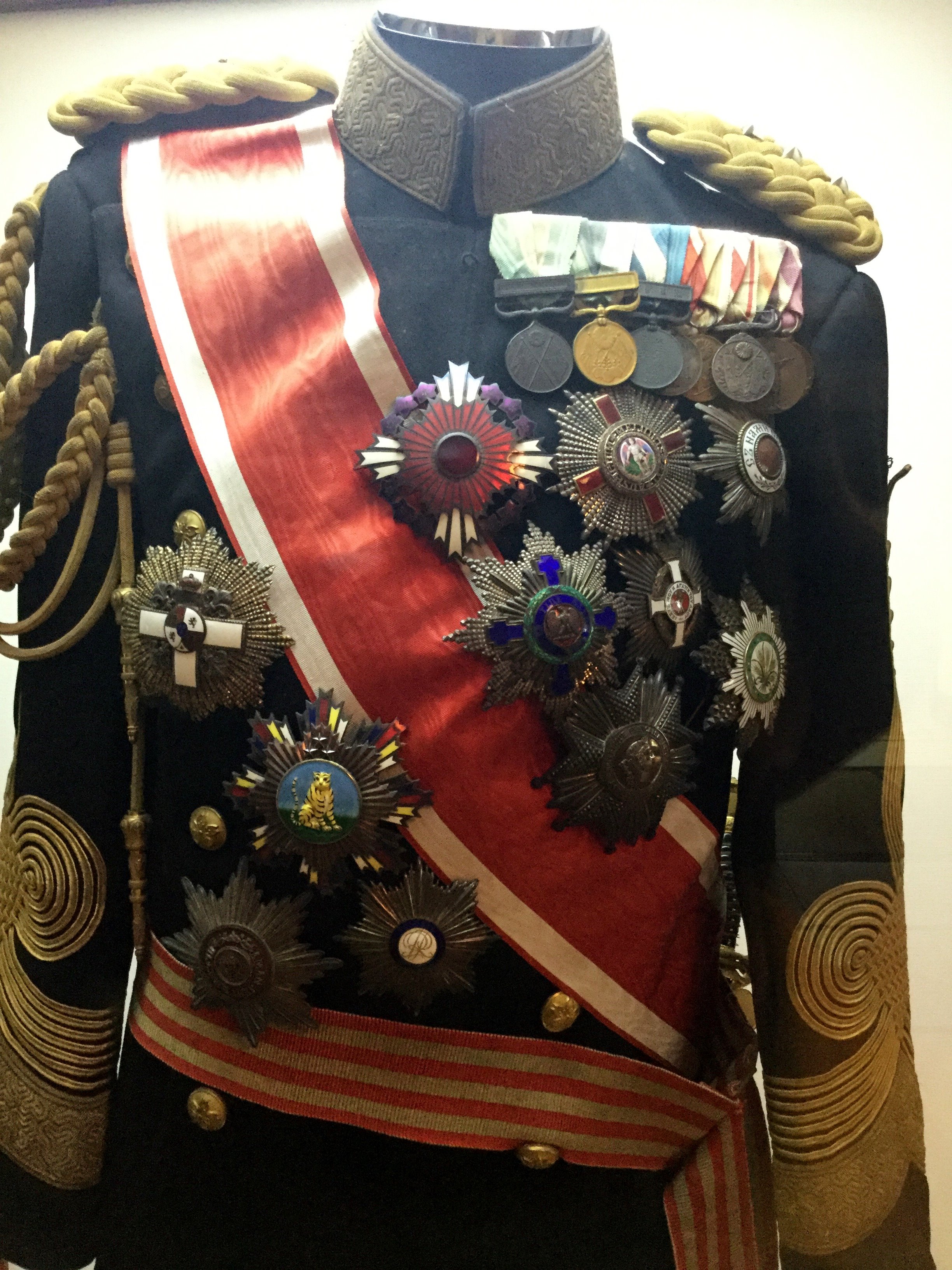 勲一等・功二級・男爵・日高壮之丞・海軍大将・二行書