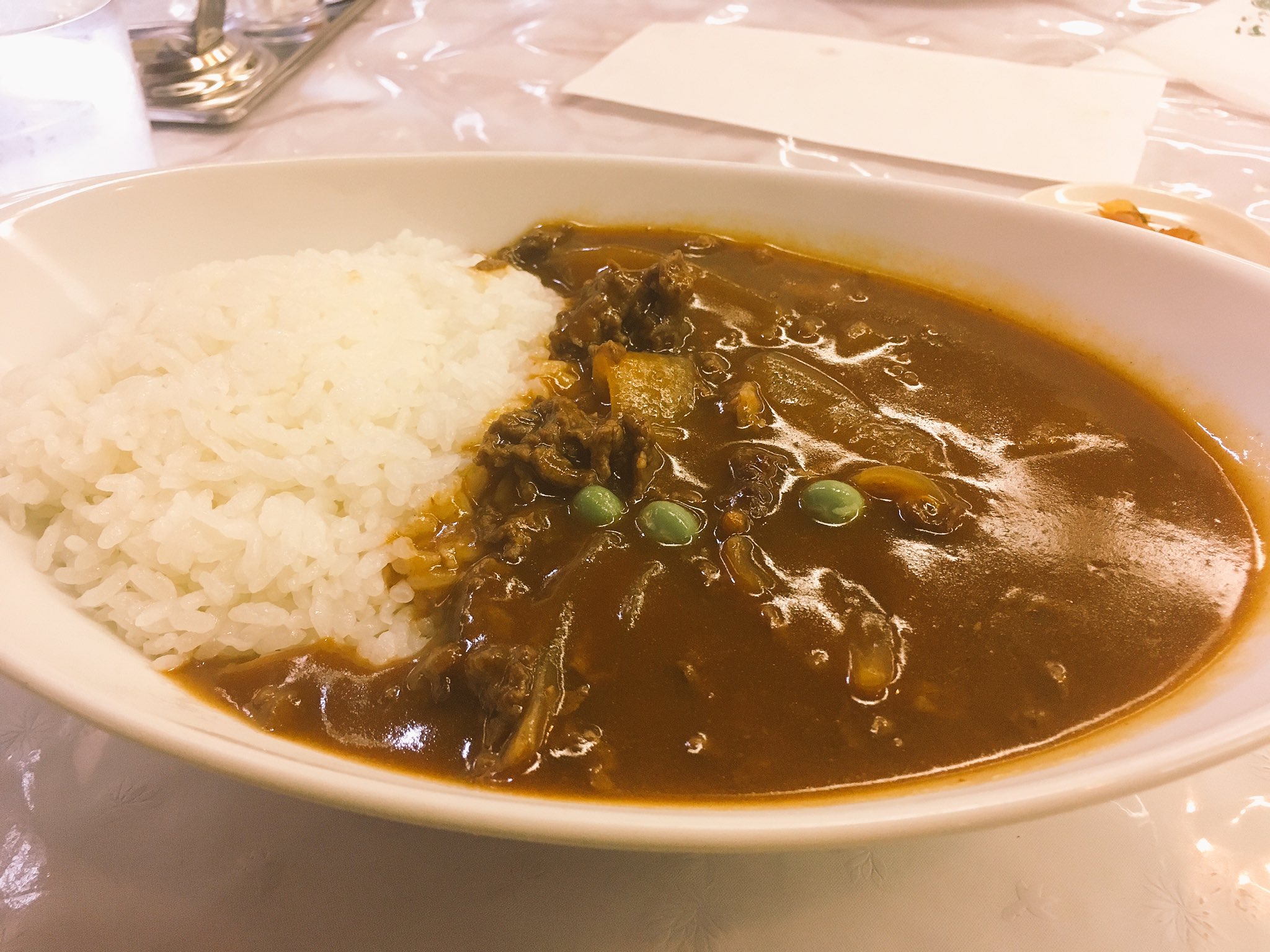 たきこ すぴぴぴぴ はり重のハヤシライス たっぷりの牛肉とコクのあるしっかりめのルー 美味 心斎橋 ハイカロリーol ハヤシライス