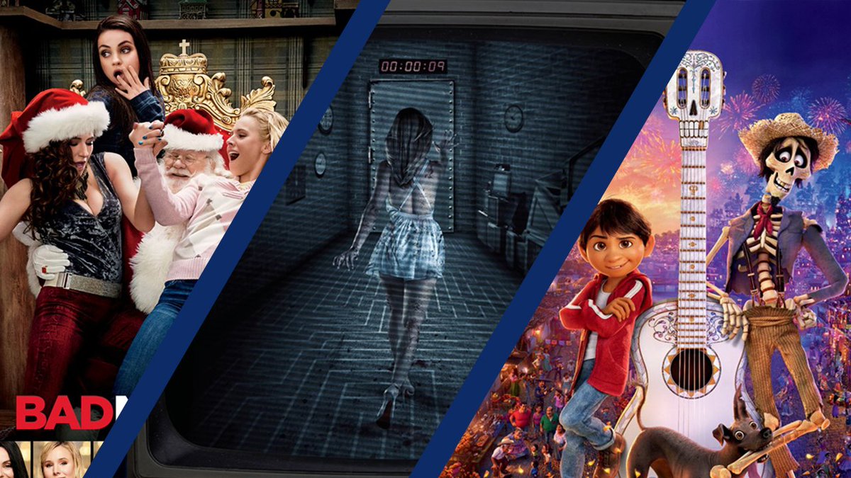 Een nieuwe maand en ook weer een nieuwe #MovieMonday! Met <a href="/BadMoms2017/">Bad Moms</a>, <a href="/escaperoommovie/">Escape Room Movie</a> en <a href="/pixarcoco/">Disney•Pixar's Coco</a>! Welke ga jij sowieso zien? 👉 arenapoort.amsterdam/moviemonday-pa…