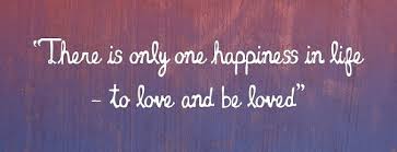 "There is only one happiness in life - to love and be loved." #wedding #love