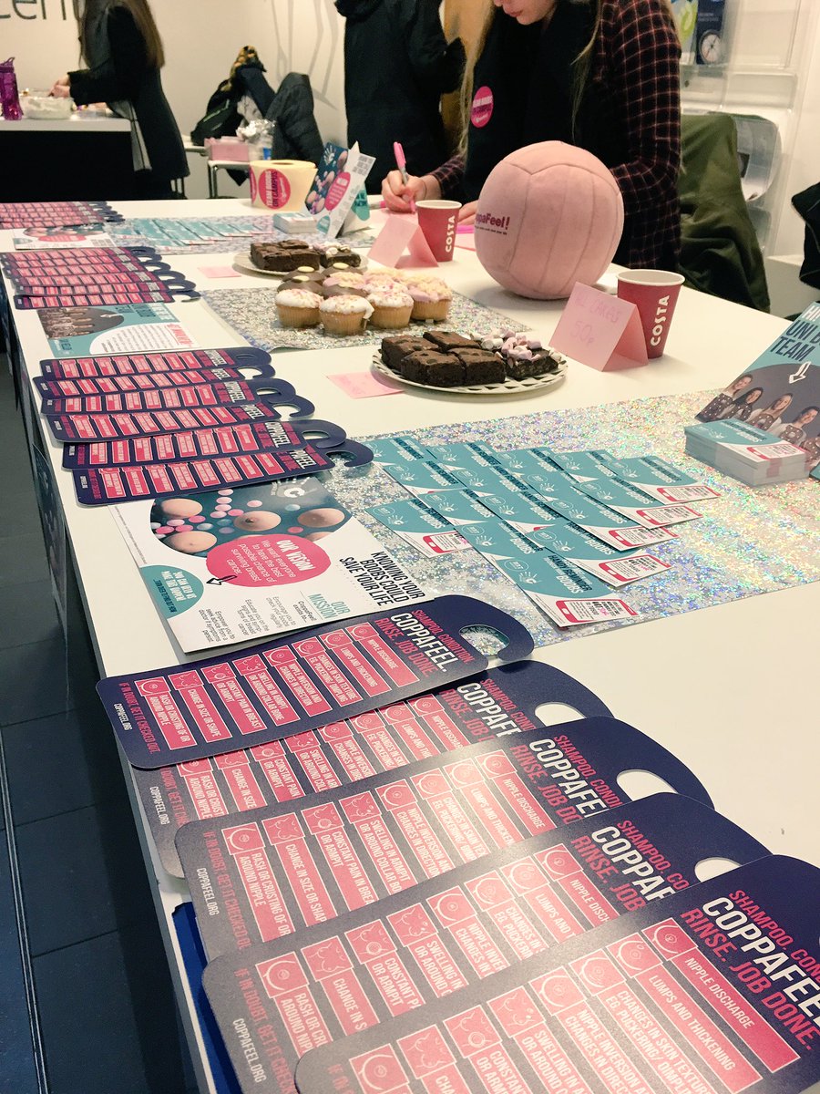 Come down to the library foyer today where we're taking sign ups for our epic boob events coming up! And there's cake! 🍰#GlitterParty #BoobBall
