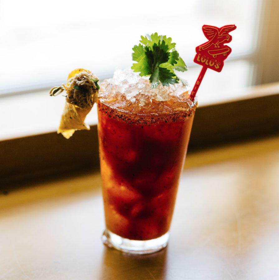 lolosmiami's tweet photo. Brb, figuring out where to even start with this Bloody Maria. #LolosSurfCantina #StantonSoBe #SouthOfFifth https://t.co/99gjmEO8Xd
