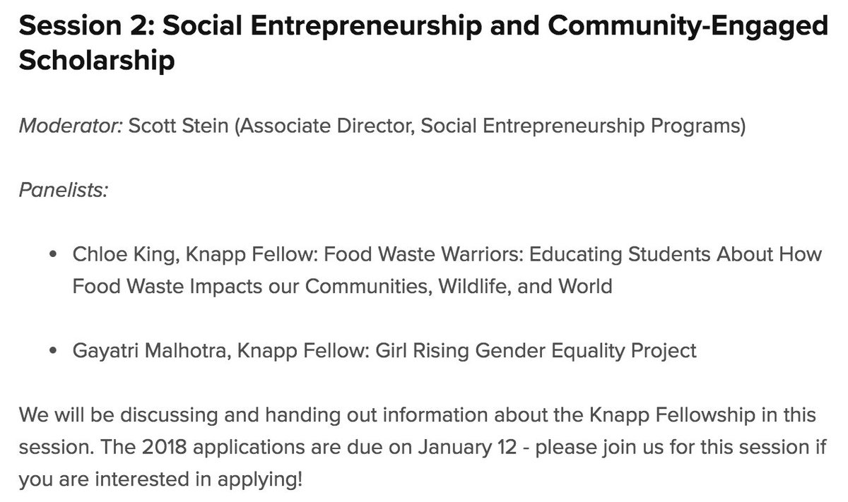 NashmanFaculty's tweet image. Our morning sessions (10:30 to 11:45 a.m.) are Direct Service as a Pathway to Engaged Citizenship, led by @amybc, Social Entrepreneurship in Community-Engaged Scholarship featuring Knapp Fellows @chloeking313 and @gayatrim16, and @GWCivicHouse Proposals for GW Engagement.
