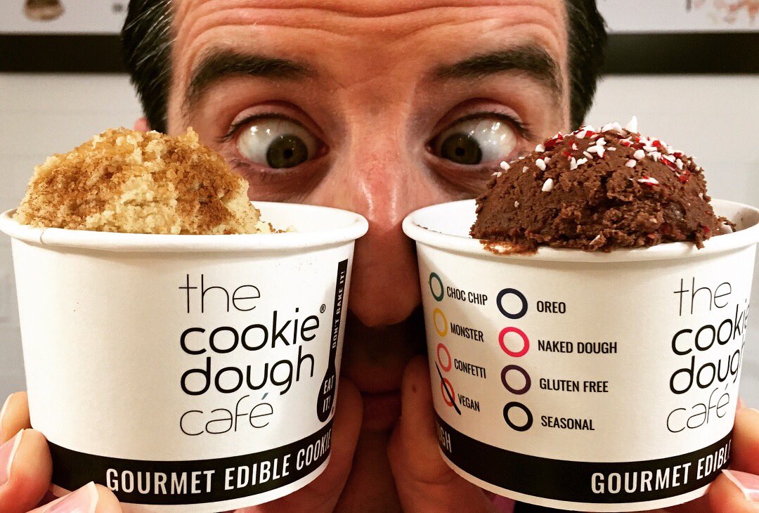 DrewCarney's tweet image. We kicked-off #NationalCookieDay this morning on @KGWSunrise with a visit to The @CookieDoughCaf1
Their edible cookie dough is available in thousands of grocery stores across the country, but they have only ONE Scoop Shop... located in Portland’s Pearl District at NW 13th &amp;amp; Davis