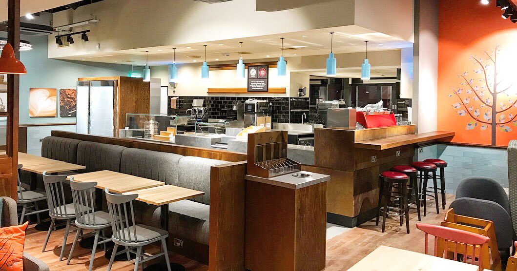 Boxoffrogsltd's tweet photo. A warm welcome to the new @CostaCoffee drive thru in Ellesmere Port. Enjoy! From #Teamfrog ☕️🐸💡 https://t.co/tddFwbtmYV