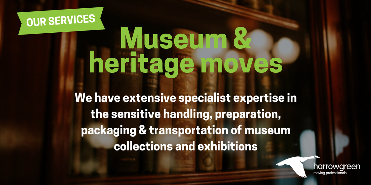 HarrowGreen's tweet photo. We have the specialist equipment and staff required to handle museum and heritage moves of any size! #relocation https://t.co/pRzYsLPJ9Y