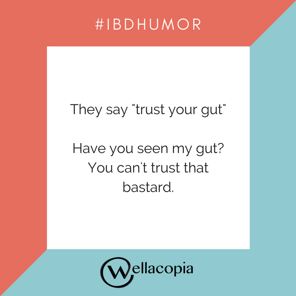 Humancare_pod's tweet photo. NOPE can't trust them guts! π©πIt's always changing its mindππ§π²
...
#IBD #IBDhumor #IBDawareness #CrohnsColitisAwareness #IBDvisible #myIBD #crohns #colitis #ulcerativecolitis #guts #colon #stoma #ostomy #spoonie #chroniclife #chronicillness #invisibleillness #crohnswarrior https://t.co/PPleSbOuTl