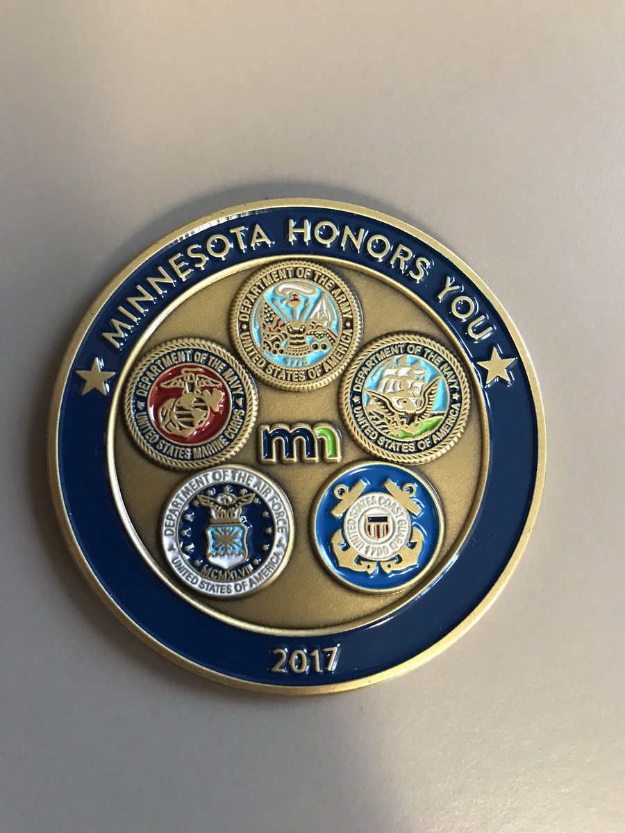 seanmpca's tweet photo. Sorry I missed the ceremony last week @MnPCA @JLincStine but this coin is so awesome I wanted to thank you and those that made it all happen. I know navy folks love themselves some command coins and I’m sure it’s the same throughout the armed forces. This truly means a lot to me. https://t.co/3JS02cwKxj