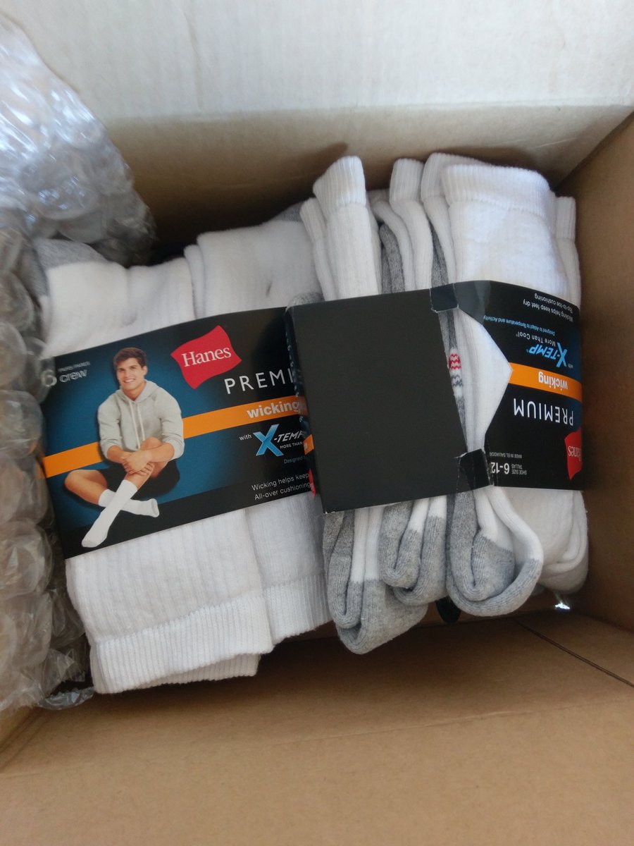 I wrote a letter to the CEO at Hanes. I had a defective pair of socks. And they sent me a full box of brand new socks! Thank you Hanes!